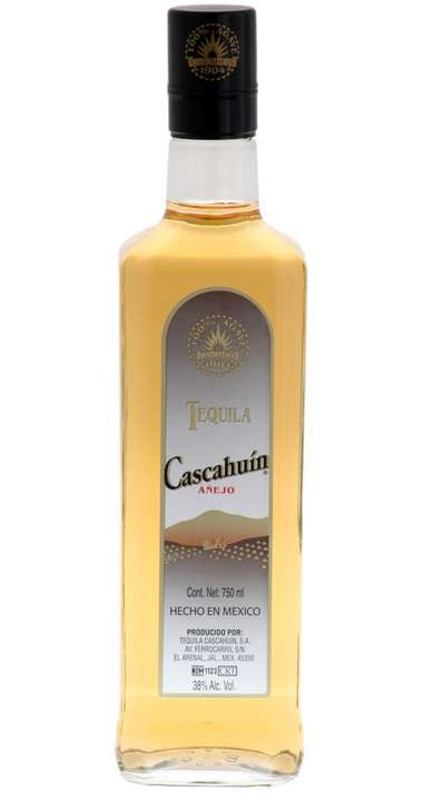 Bottle of Cascahuín Añejo