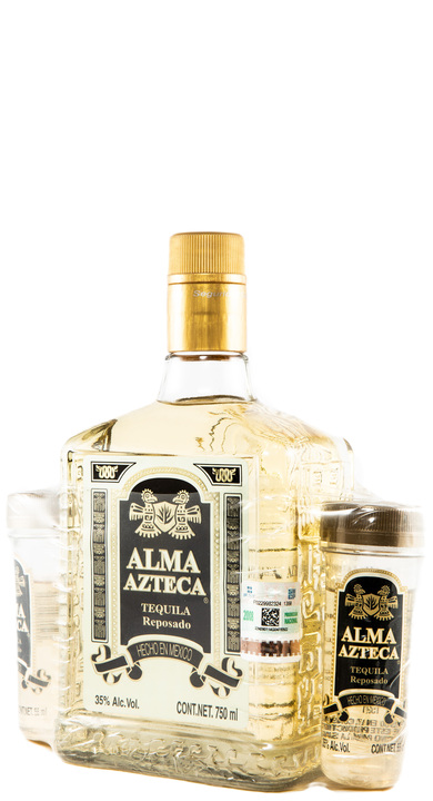 Bottle of Alma Azteca Reposado