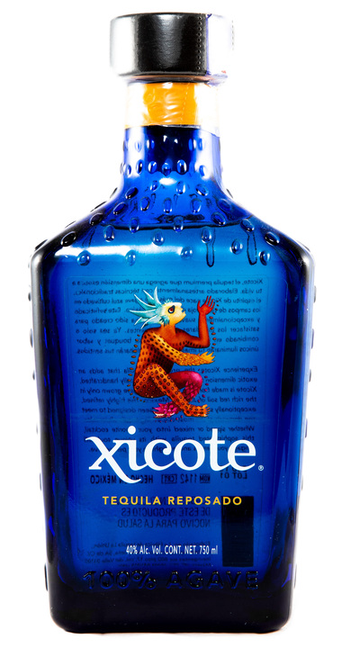 Bottle of Xicote Tequila Reposado