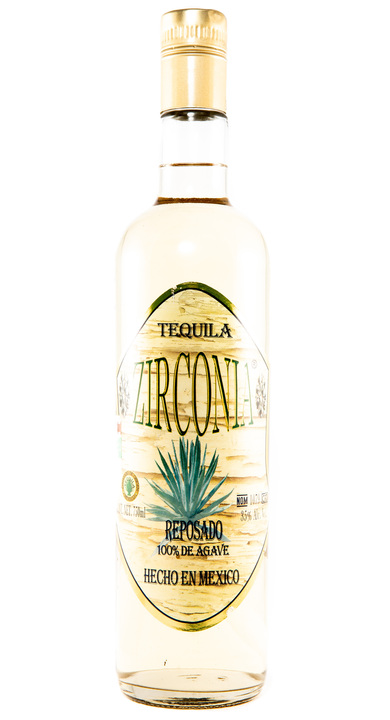 Bottle of Tequila Zirconia Reposado