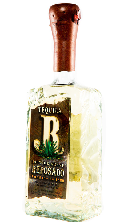 Bottle of JR Tequila Reposado