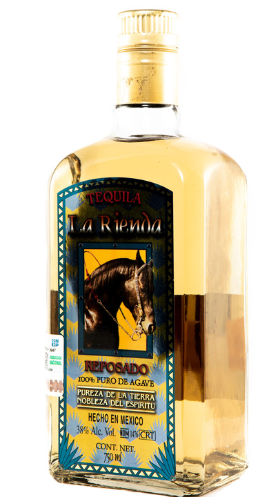Bottle of La Rienda Reposado