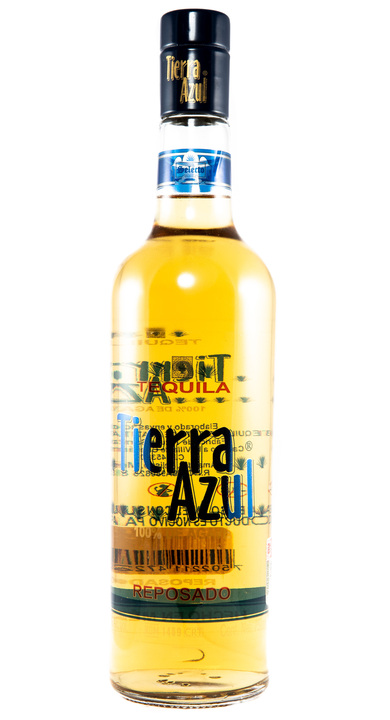 Bottle of Tierra Azul Reposado