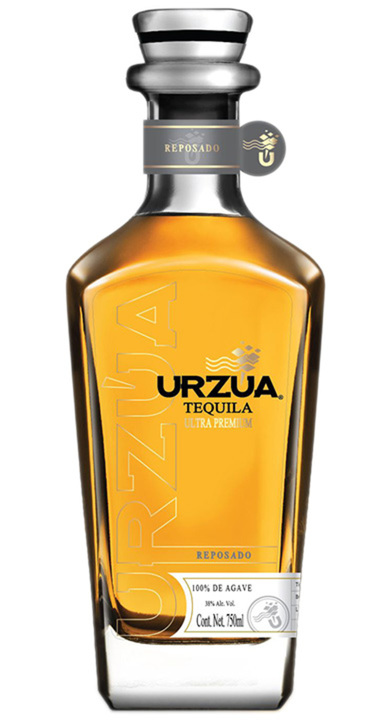 Bottle of Urzua Tequila Reposado
