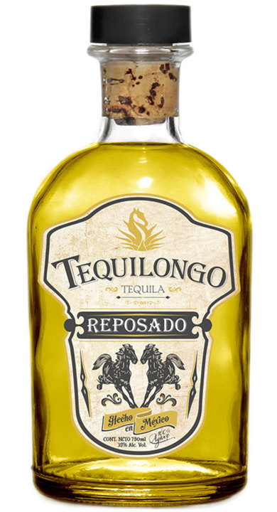 Bottle of Tequilongo Reposado