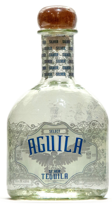Bottle of Aguila Silver
