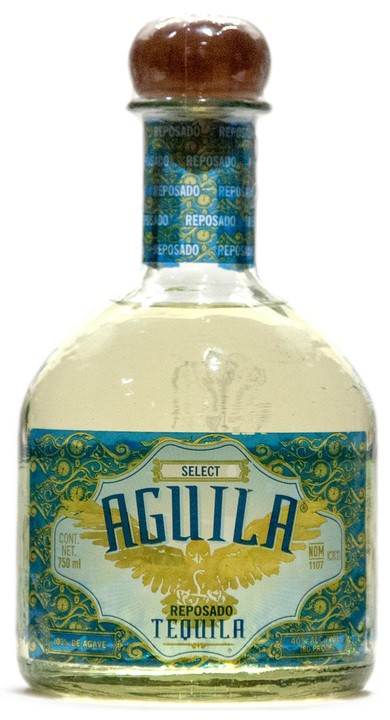Bottle of Aguila Reposado