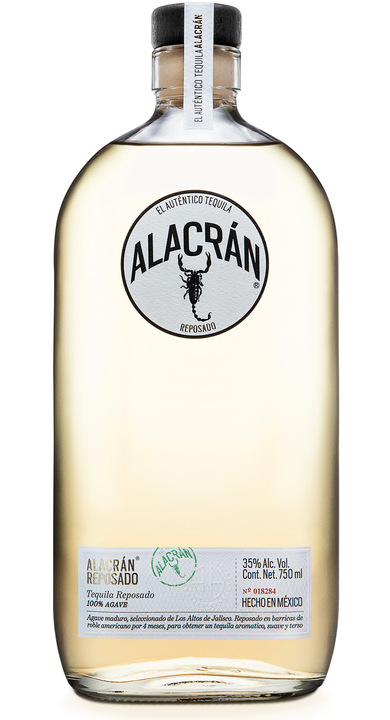 Bottle of Alacran Reposado