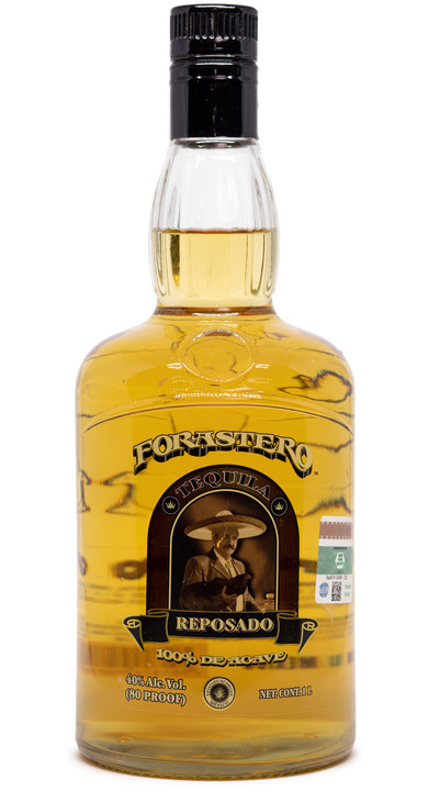 Bottle of Forastero Tequila Reposado