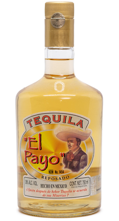 Bottle of El Payo Reposado