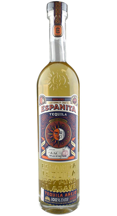 Bottle of Espanita Tequila Añejo