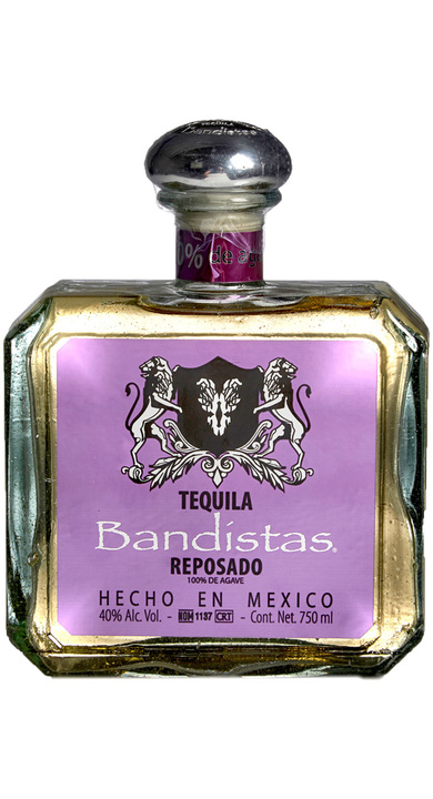 Bottle of Bandístas Reposado