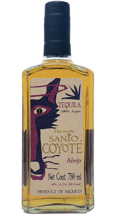 Bottle of Hacienda Santo Coyote Añejo