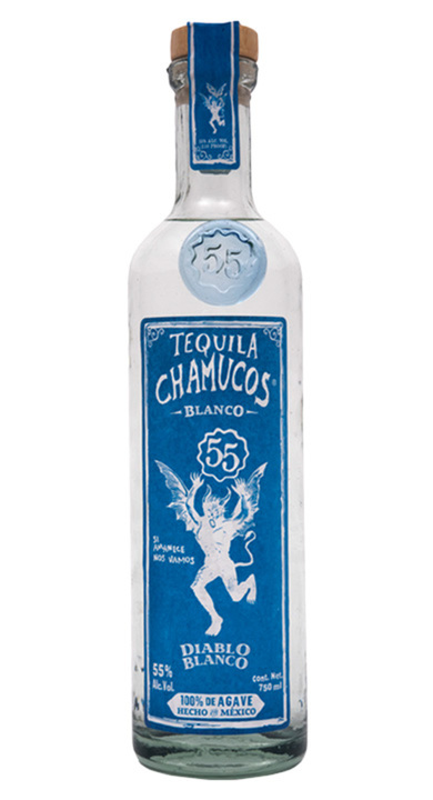 Bottle of Chamucos Diablo Blanco