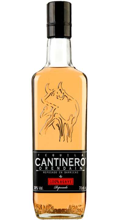 Bottle of Cantinero Reposado