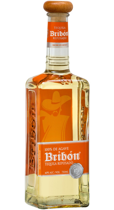 Bottle of Bribón Tequila Reposado