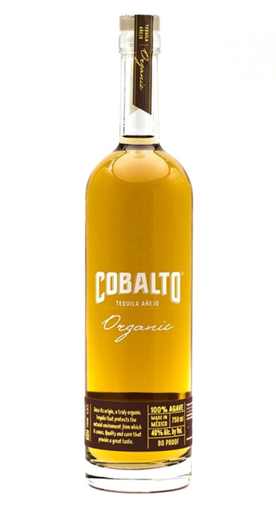 Bottle of Cobalto Añejo Organic