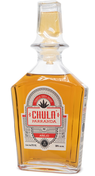 Bottle of Chula Parranda Añejo