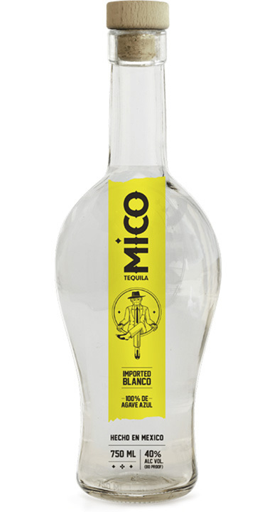 Bottle of Mico Tequila Blanco