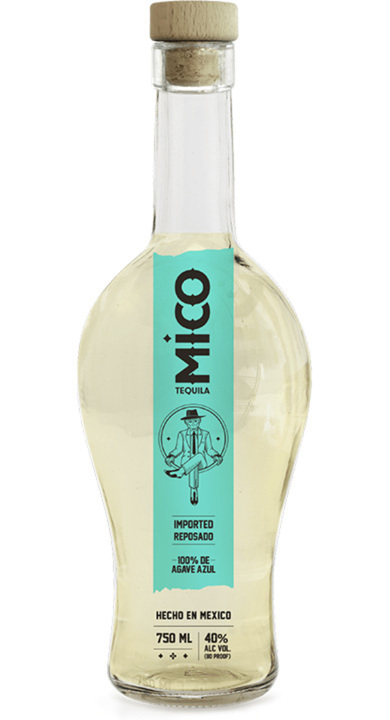 Bottle of Mico Tequila Reposado