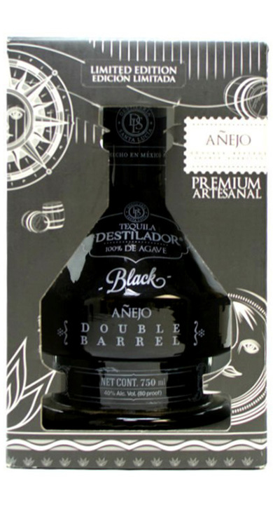 Bottle of El Destilador "Black" Double Barrel Añejo