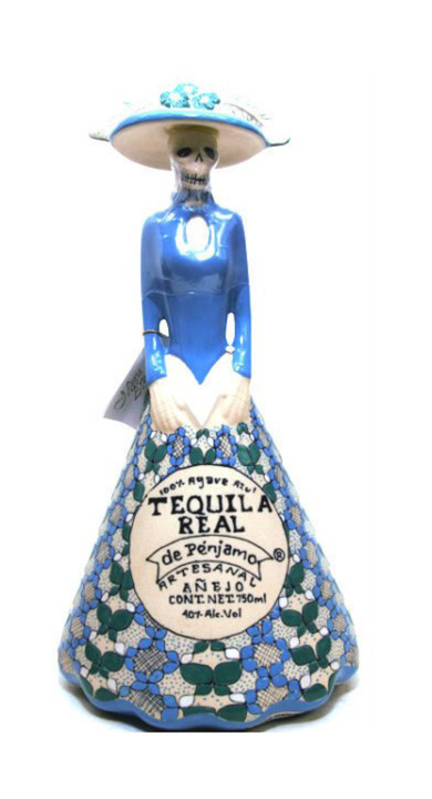 Bottle of Real de Penjamo Añejo (Catrina)