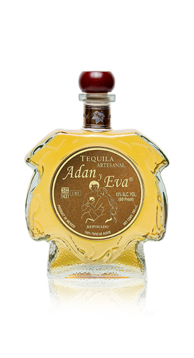 Bottle of Adan y Eva Reposado