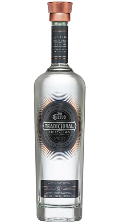 Bottle of Cuervo Tradicional Cristalino