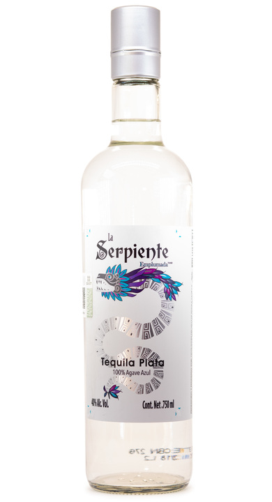 Bottle of La Serpiente Emplumada Plata