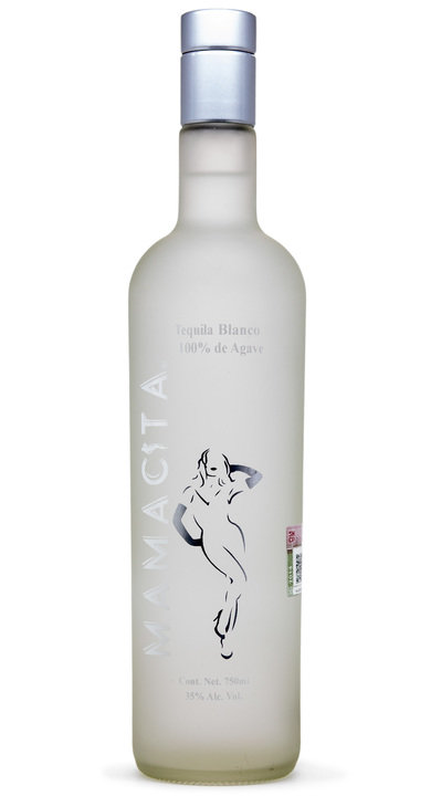 Bottle of Mamacita Tequila Blanco