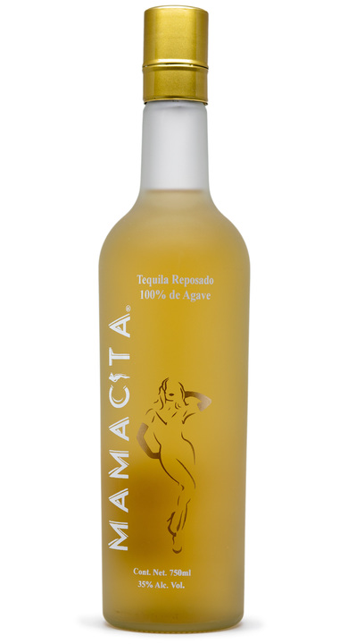 Bottle of Mamacita Tequila Reposado