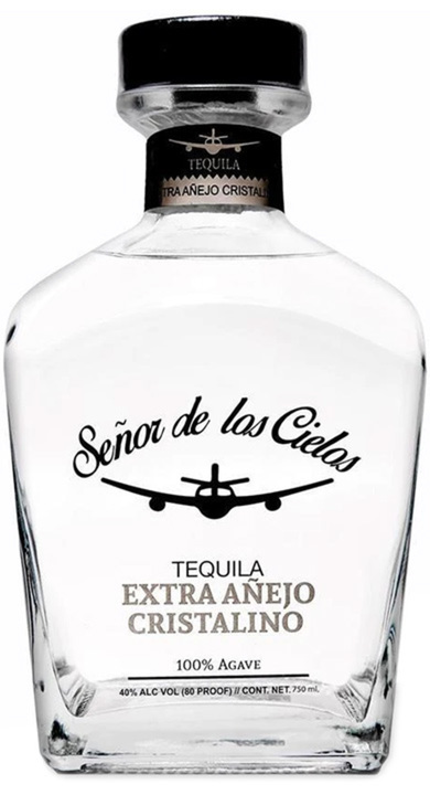 Bottle of Señor de los Cielos Extra Añejo Cristalino