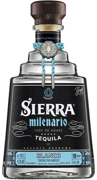 Bottle of Sierra Milenario Blanco