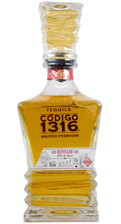 Bottle of Codigo 1316 Master Premium Reposado