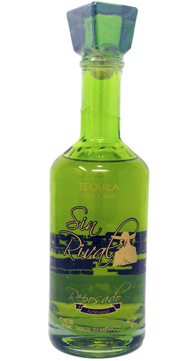 Bottle of Sin Rival Reposado Tequila