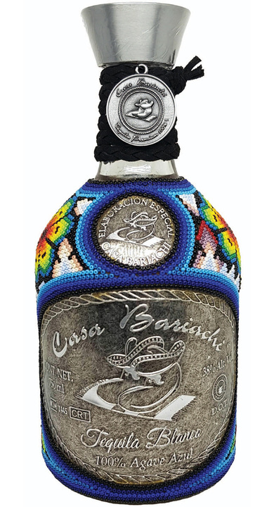 Bottle of Casa Bariachi Tequila Blanco