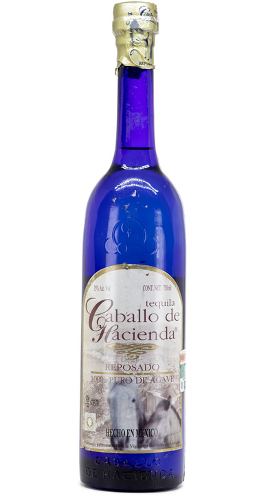 Bottle of Tequila Caballo de Hacienda Reposado
