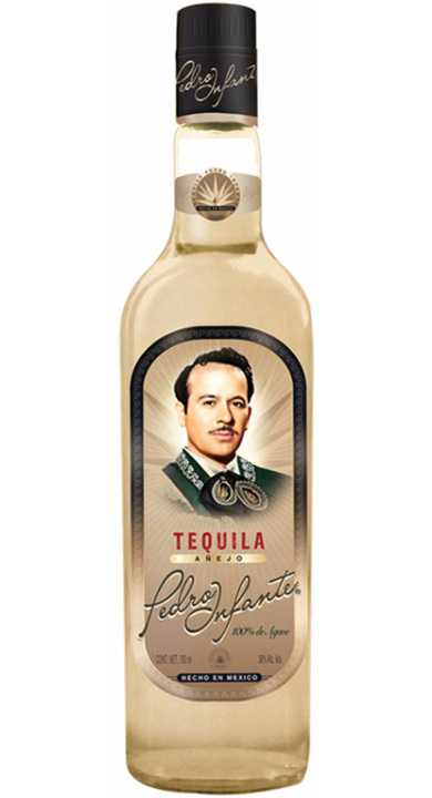 Bottle of Tequila Pedro Infante Añejo