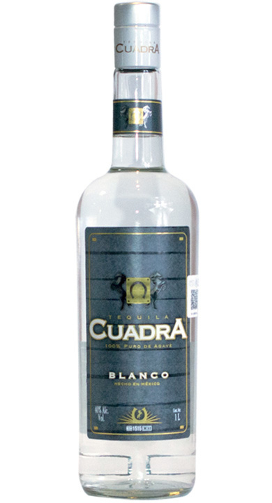 Bottle of Tequila Cuadra Blanco