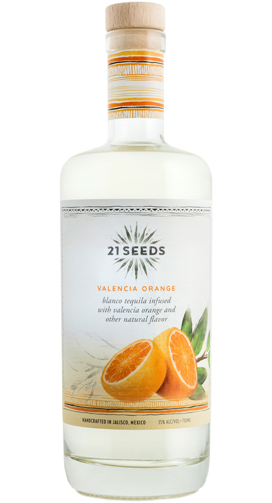 Bottle of 21Seeds Valencia Orange