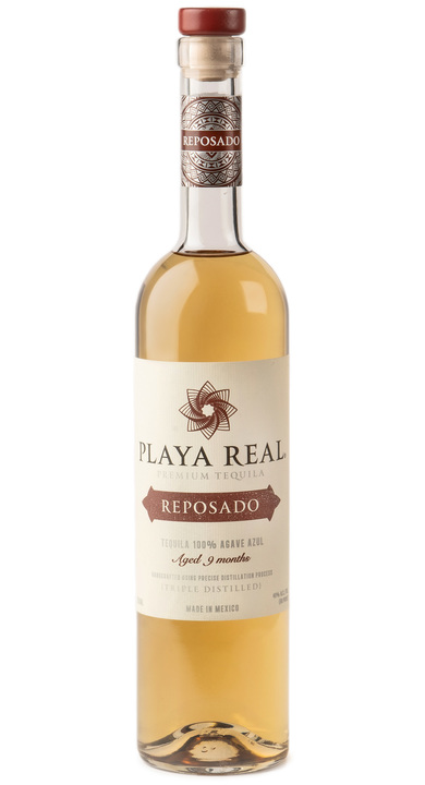 Bottle of Playa Real Reposado