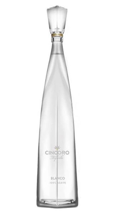 Bottle of Cincoro Tequila Blanco
