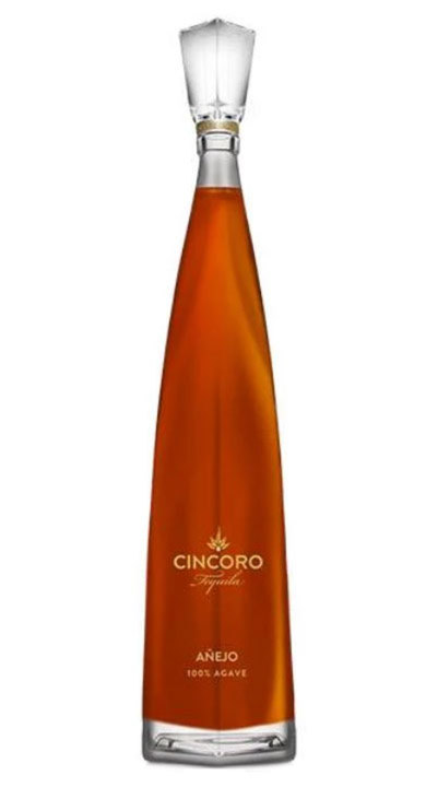 Bottle of Cincoro Tequila Añejo