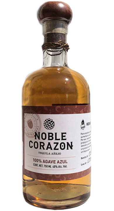 Bottle of Noble Corazon Añejo