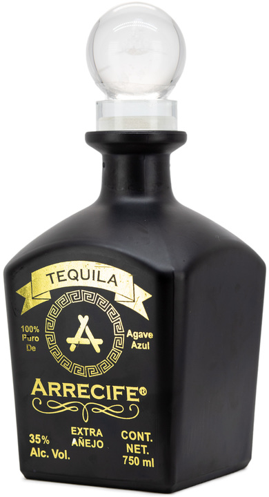 Bottle of Arrecife Tequila Extra Añejo