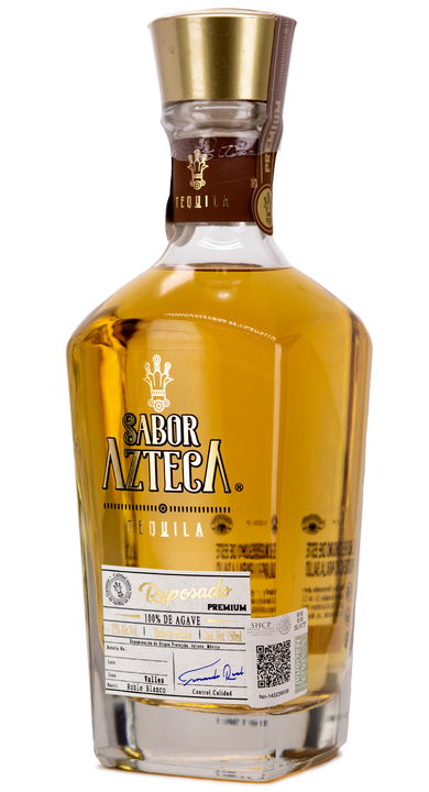 Bottle of Sabor Azteca Reposado