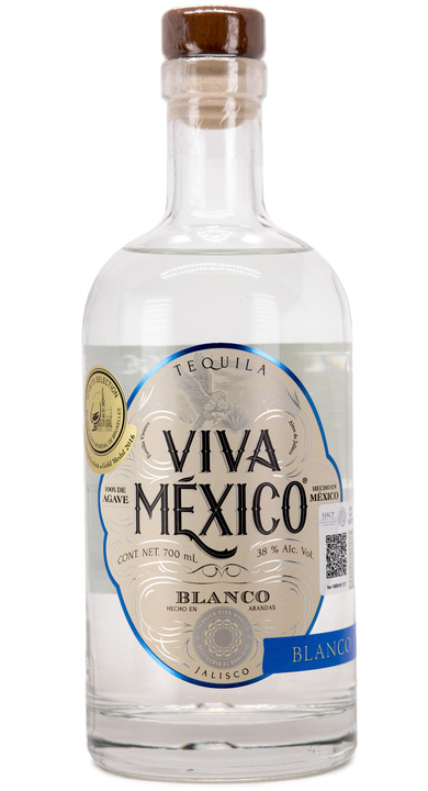 Bottle of Viva Mexico Blanco