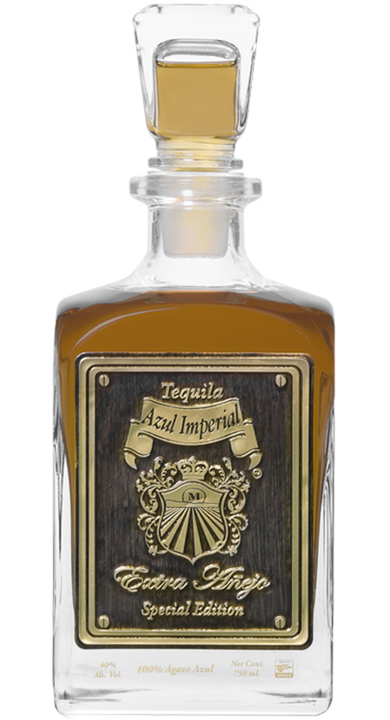 Bottle of Azul Imperial Extra Añejo