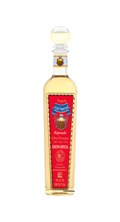 Bottle of Azul Imperial Reposado Red Label