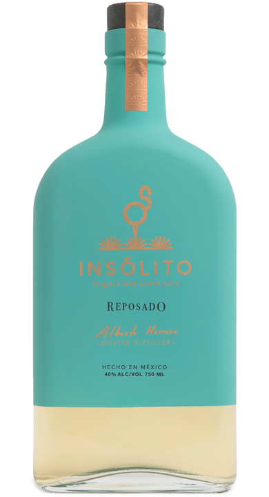 Bottle of Insólito Reposado